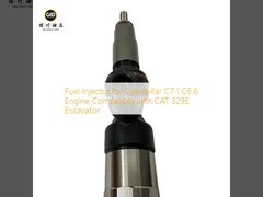 Injecteur de carburant pour moteur Caterpillar C7.1 C6.6 compatible avec la pelle CAT 329E