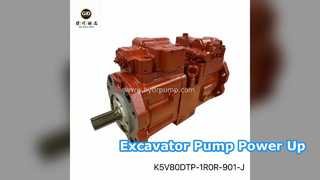 Mise à niveau de la pompe d'excavatrice K5V80DTP, qualité OEM