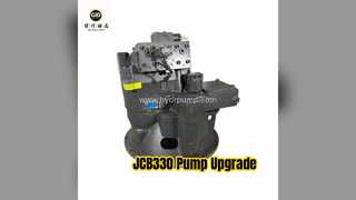 Ensemble de pompe hydraulique d'excavatrice JCB330
